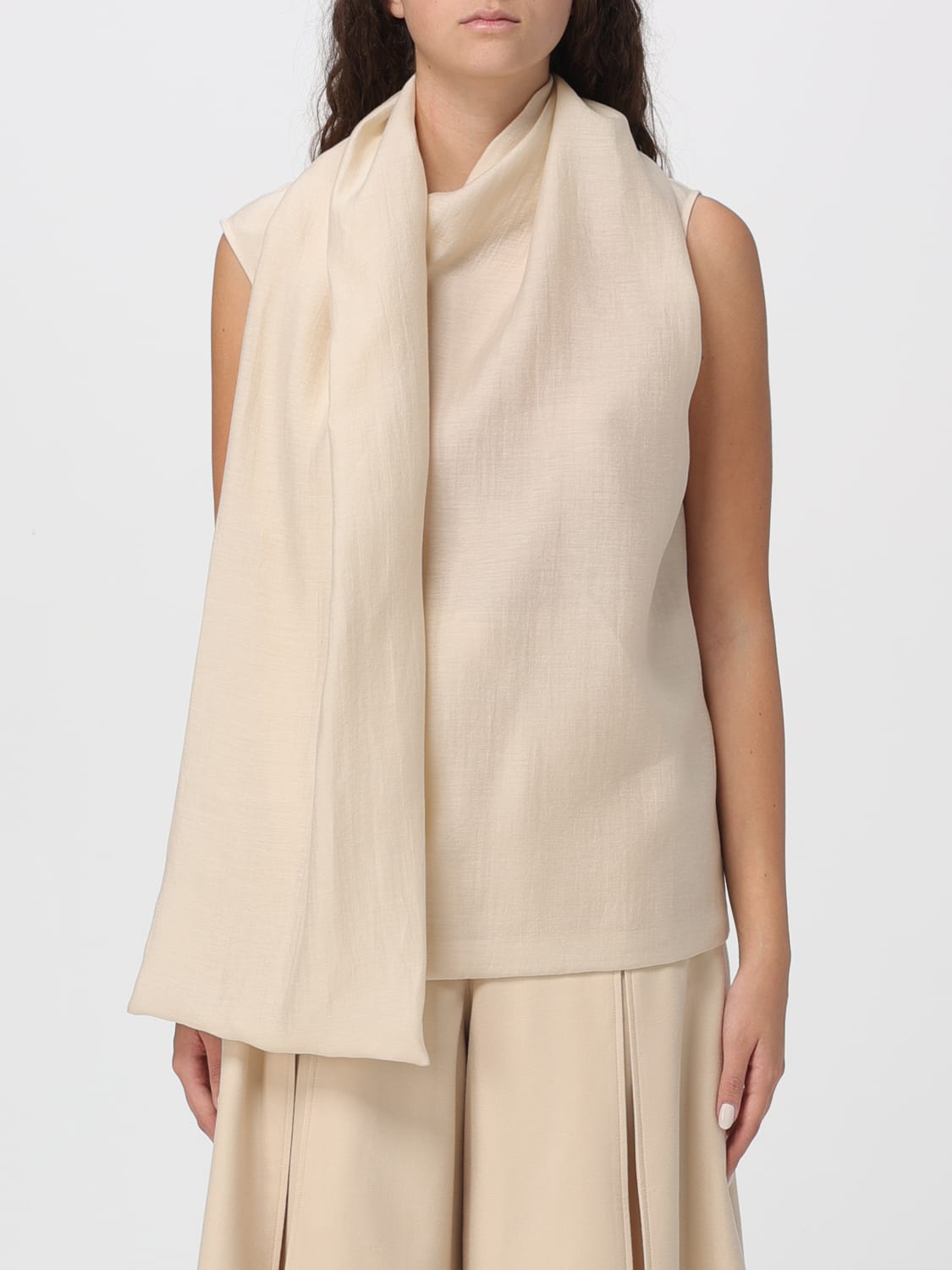 TOTEME TOP: Top woman Toteme, Beige - Img 1