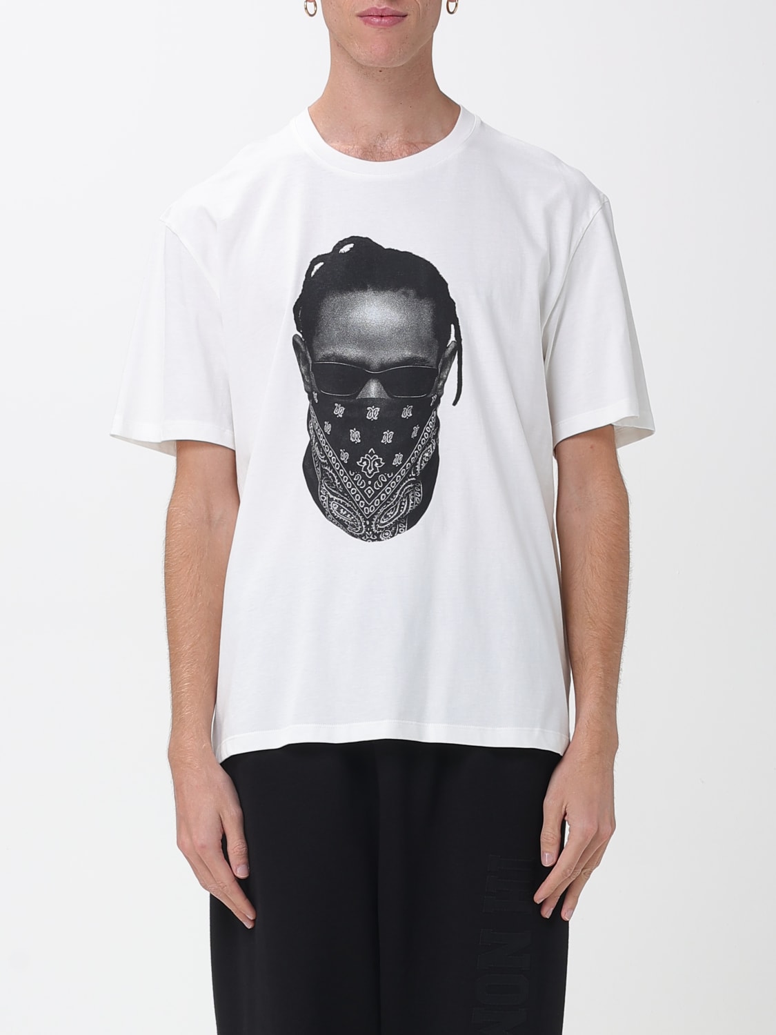 IH NOM UH NIT T-SHIRT: T-shirt homme Ih Nom Uh Nit, Blanc - Img 1