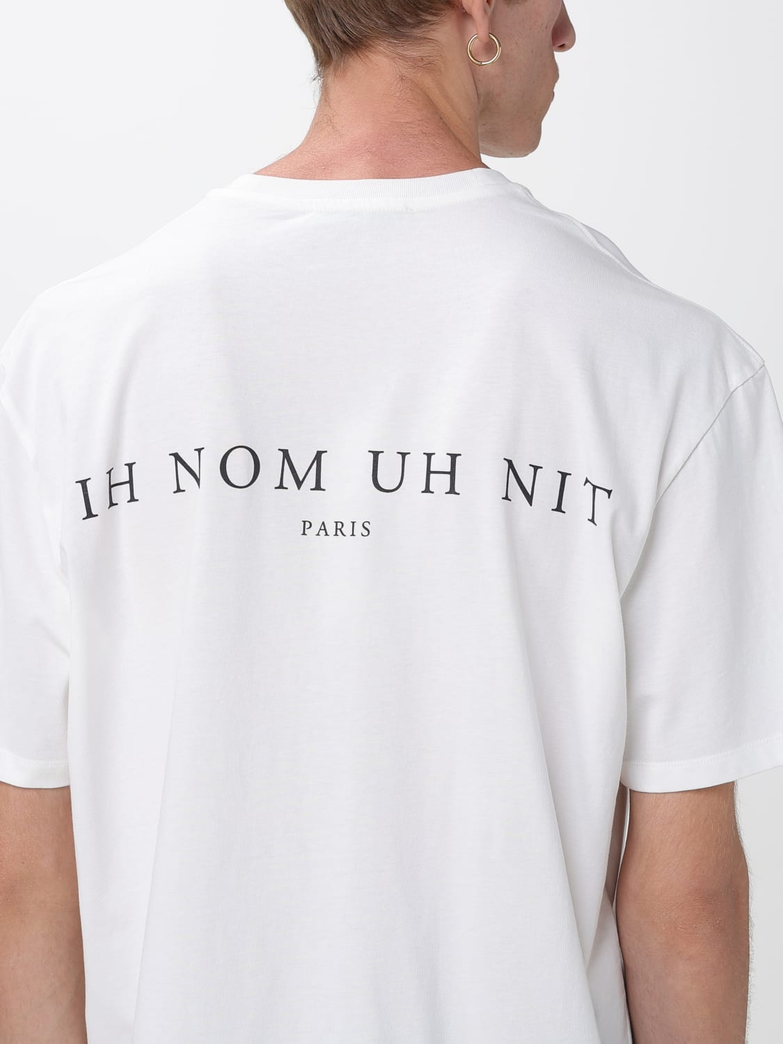 IH NOM UH NIT T-SHIRT: T-shirt homme Ih Nom Uh Nit, Blanc - Img 3