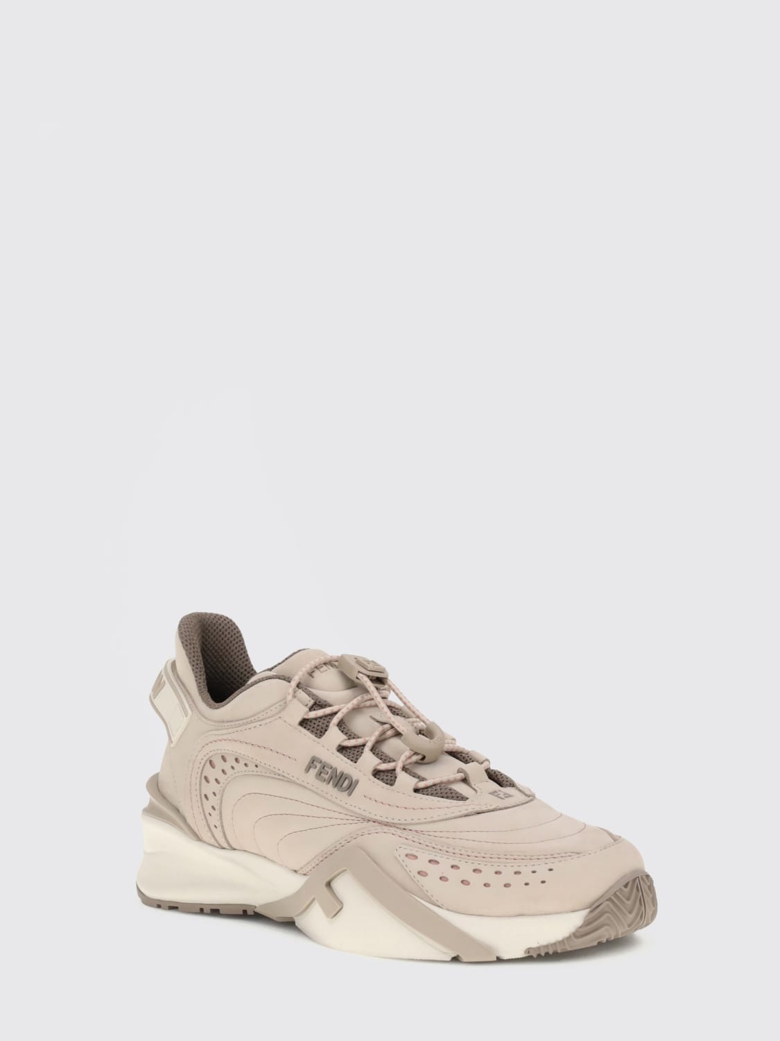 FENDI SNEAKERS: Sneakers woman Fendi, Brown - Img 2