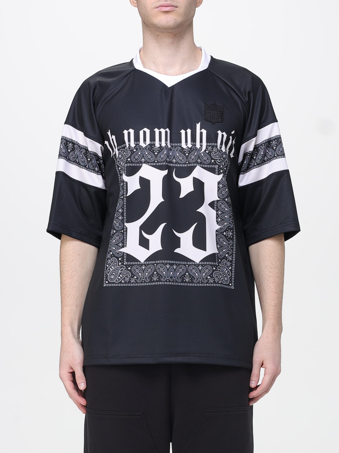 IH NOM UH NIT T-SHIRT: T-shirt men Ih Nom Uh Nit, Black - Img 1