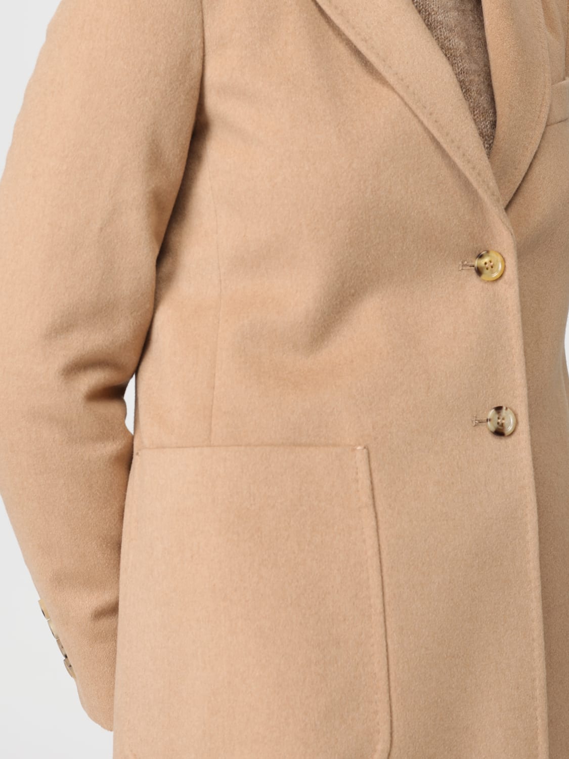 MAX MARA VESTE: Veste femme Max Mara, Beige - Img 5