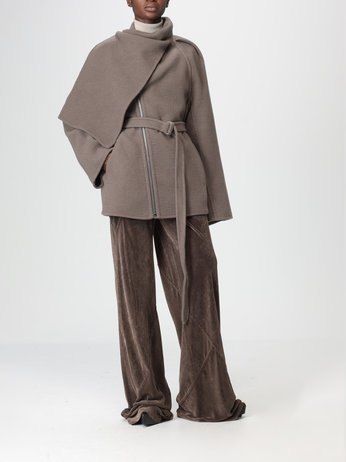 RICK OWENS MANTEAU: Veste femme Rick Owens, Poussière - Img 2