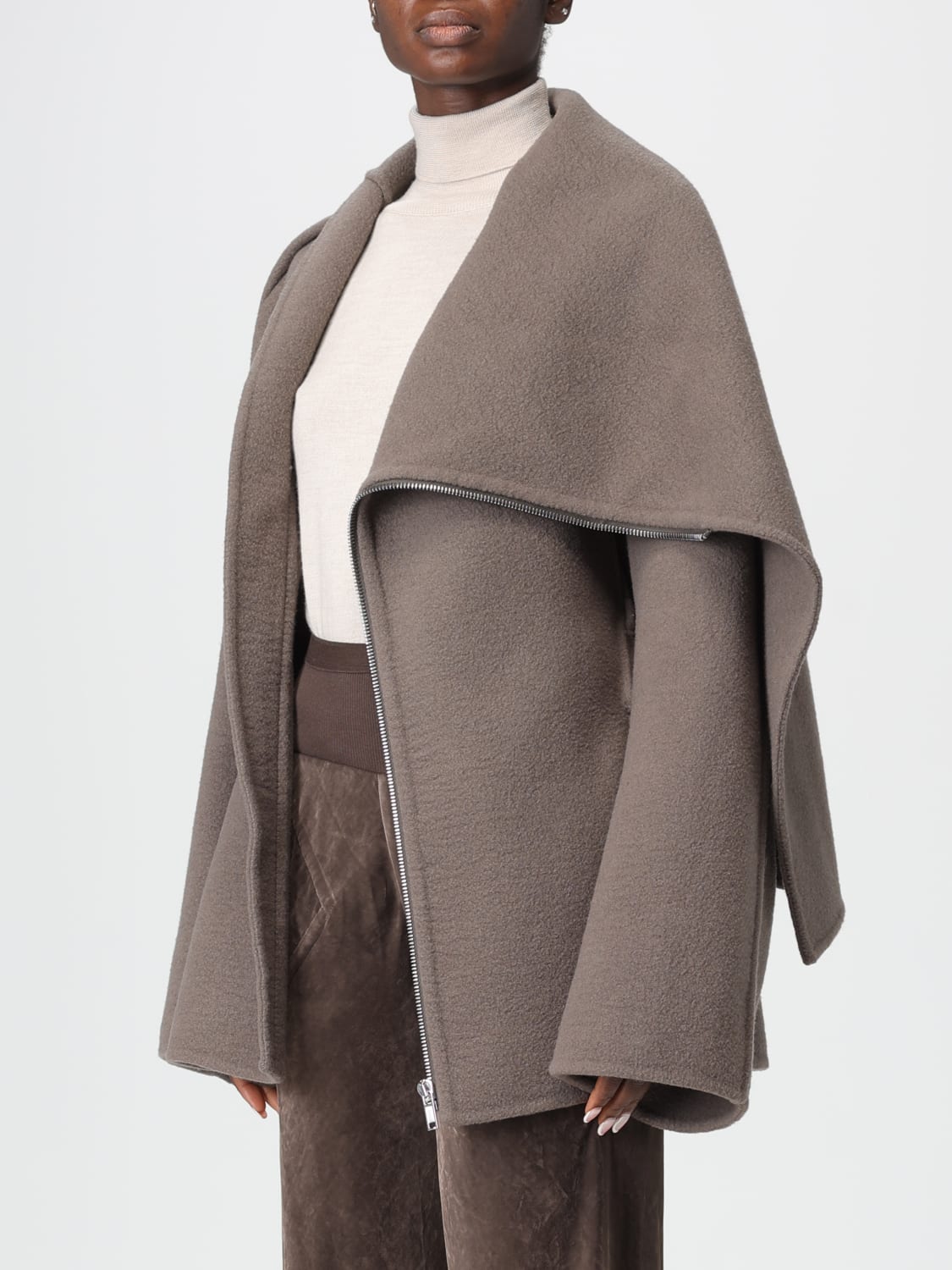RICK OWENS MANTEAU: Veste femme Rick Owens, Poussière - Img 4