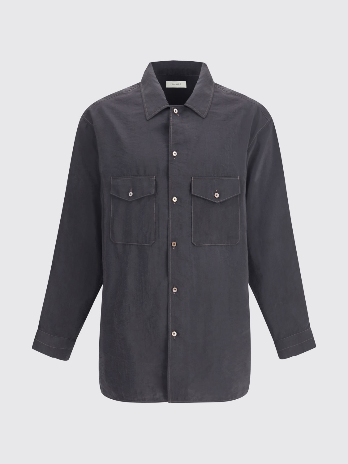 LEMAIRE HEMD: Hemd herren Lemaire, Schwarz - Img 1