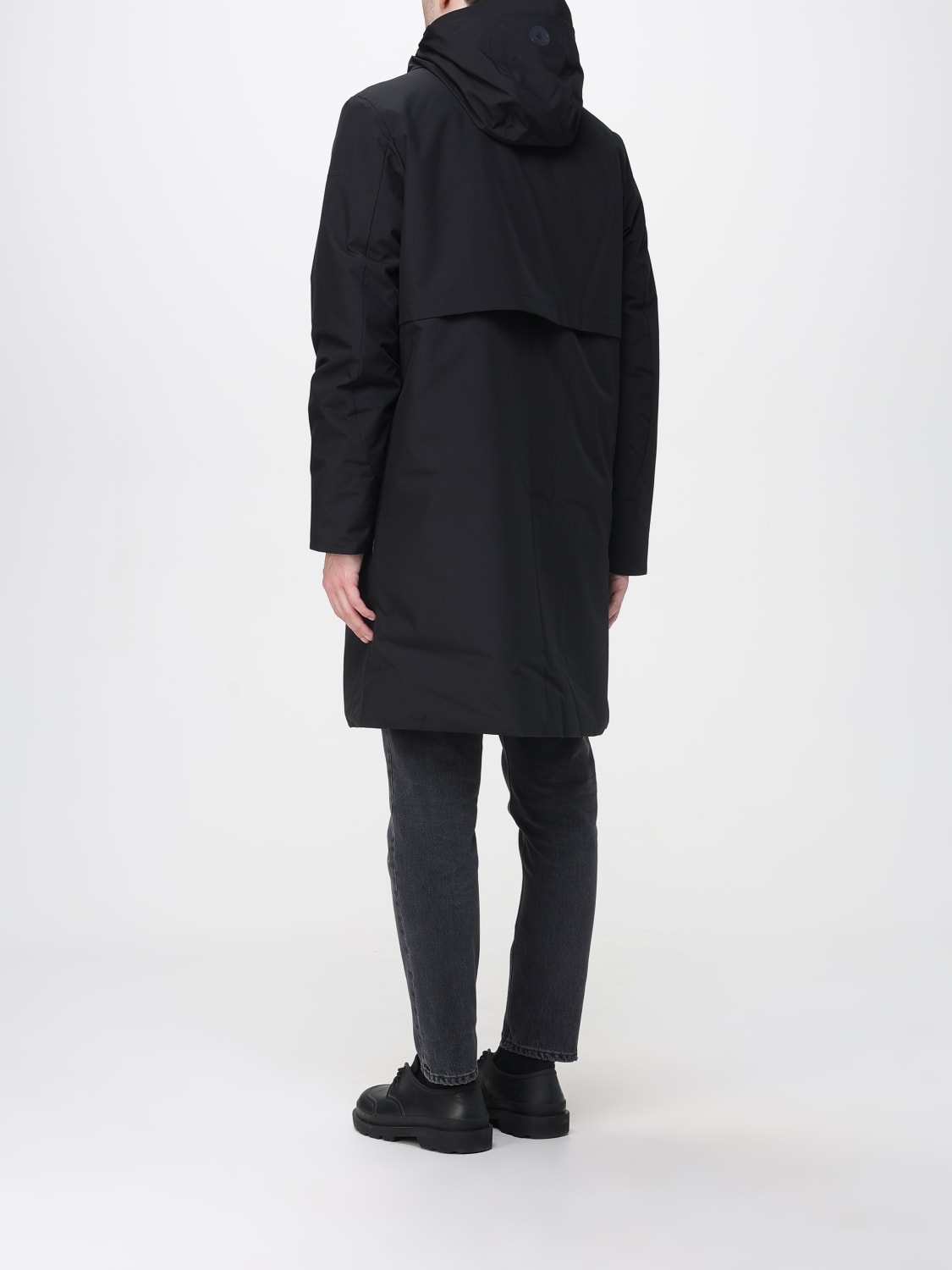 SAVE THE DUCK COAT: Coat men Save The Duck, Black - Img 2