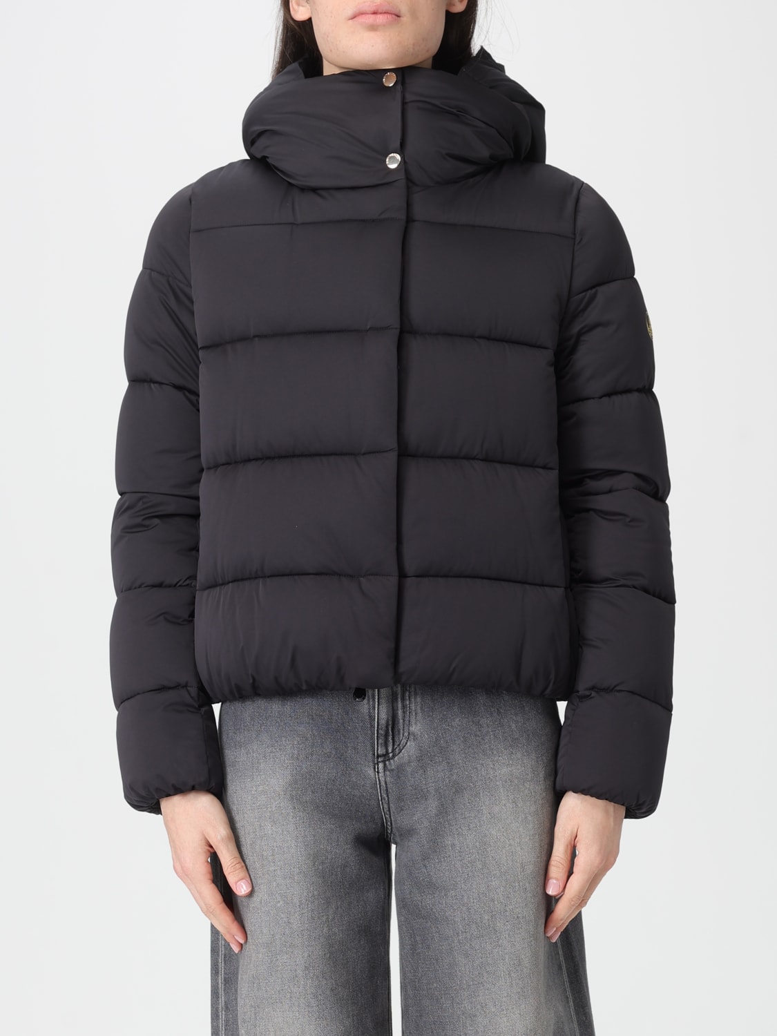 SAVE THE DUCK 外套: 外套 女士 Save The Duck, 黑色 - Img 1