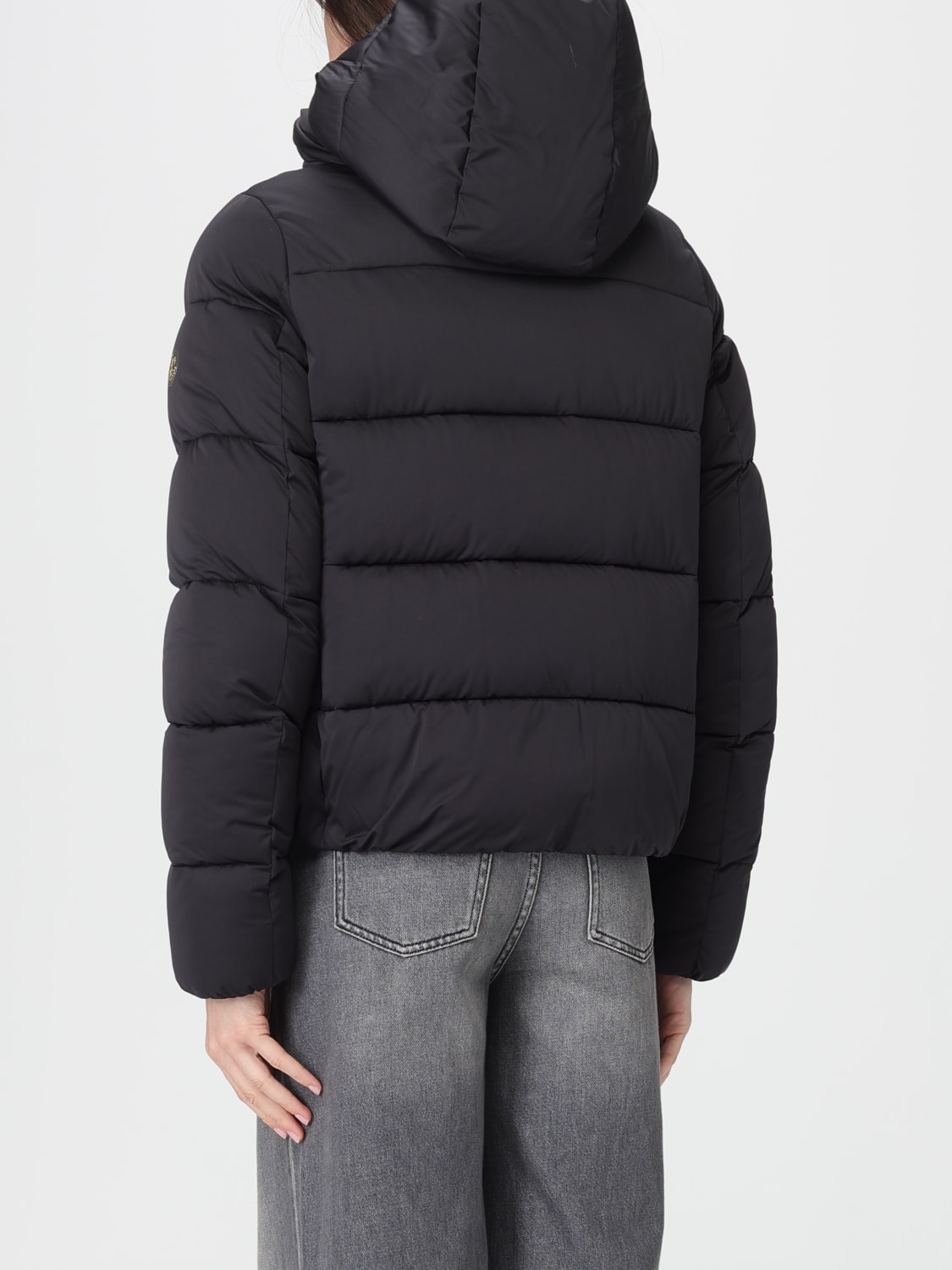 SAVE THE DUCK 外套: 外套 女士 Save The Duck, 黑色 - Img 2