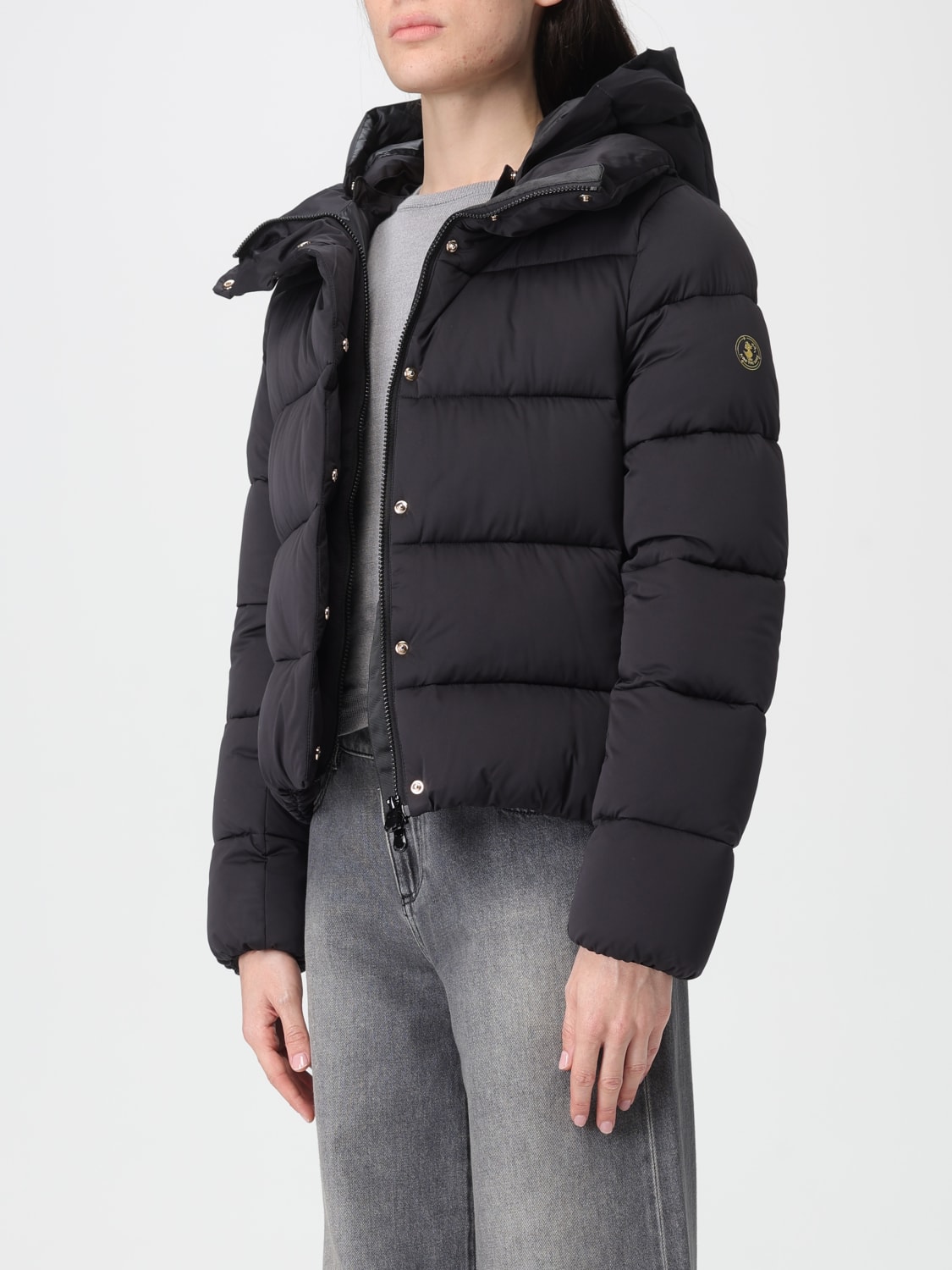 SAVE THE DUCK 外套: 外套 女士 Save The Duck, 黑色 - Img 3