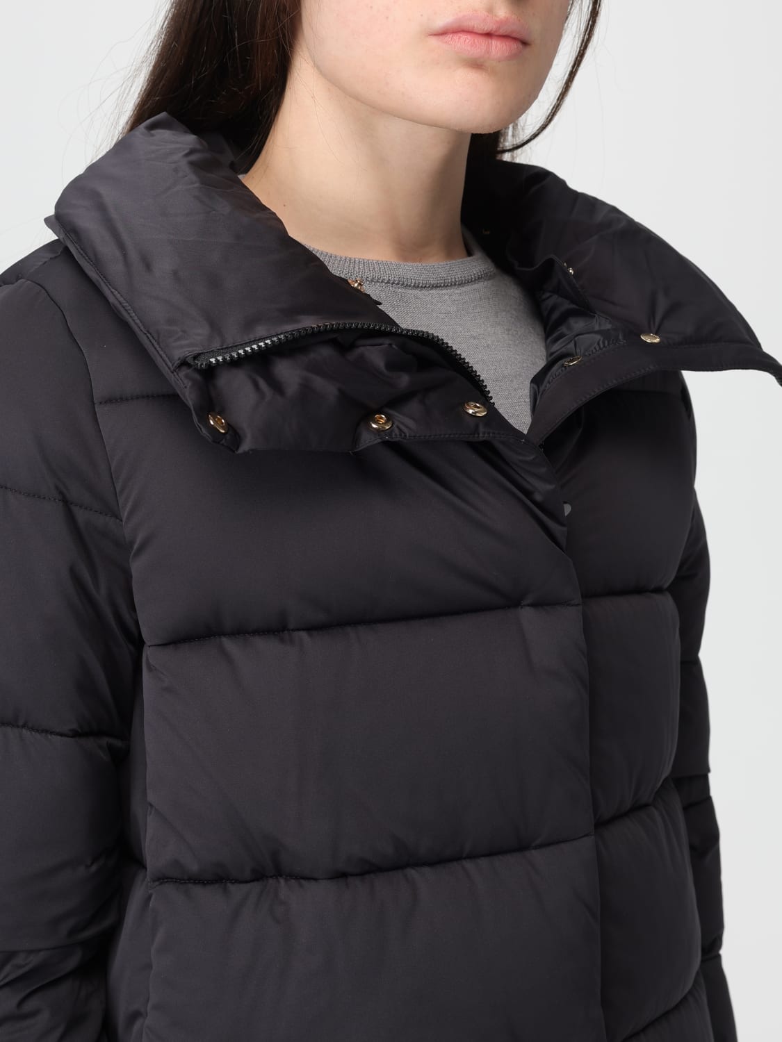 SAVE THE DUCK 外套: 外套 女士 Save The Duck, 黑色 - Img 4