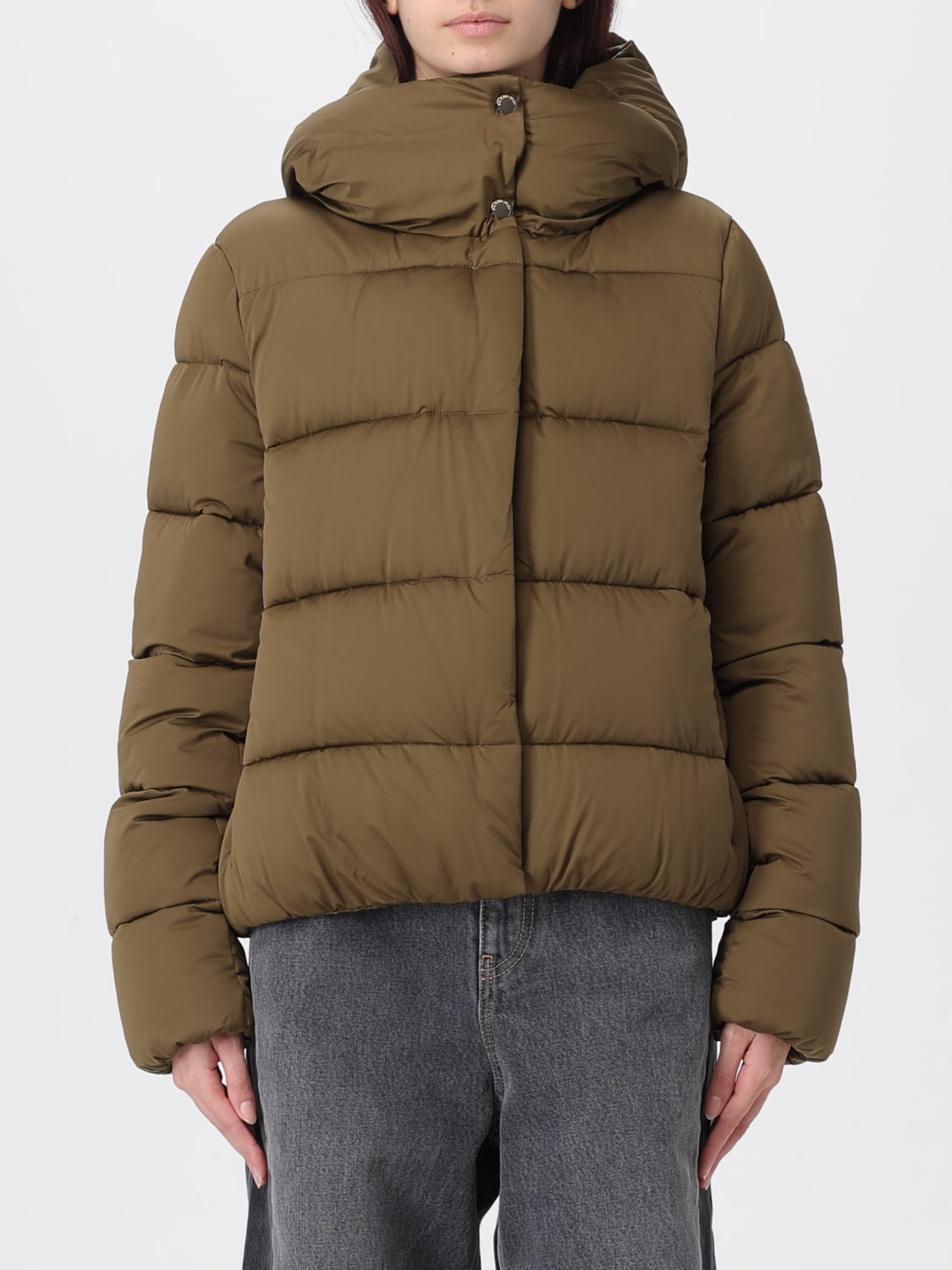 SAVE THE DUCK JACKET: Jacket woman Save The Duck, Green - Img 1