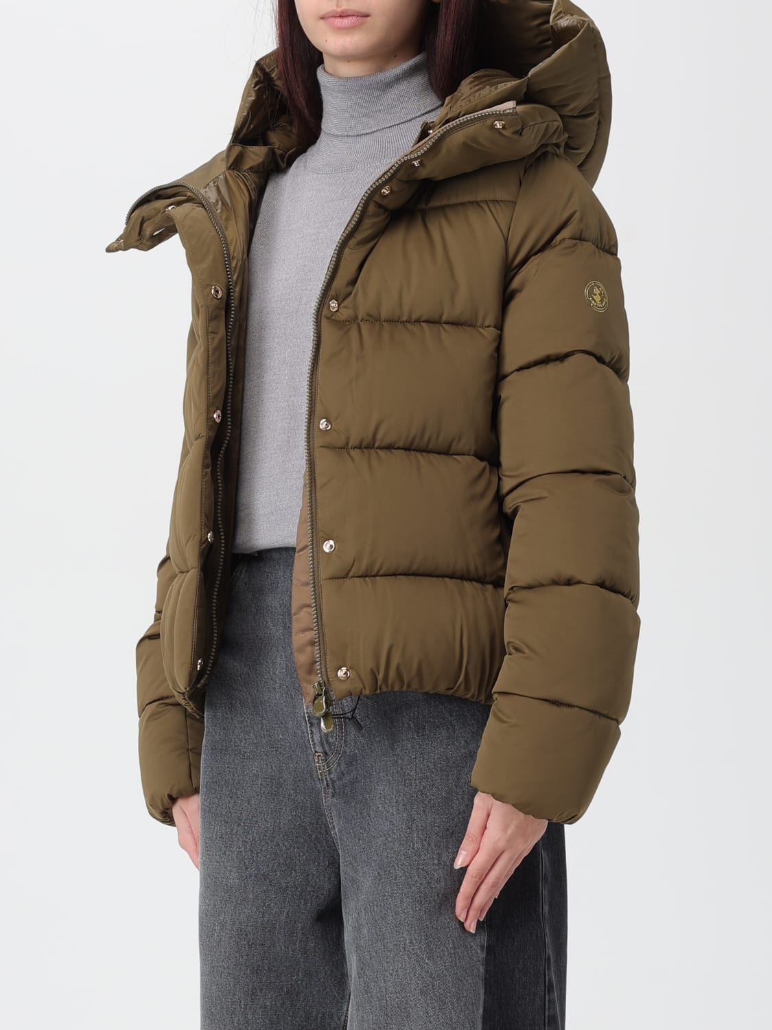 SAVE THE DUCK JACKET: Jacket woman Save The Duck, Green - Img 3