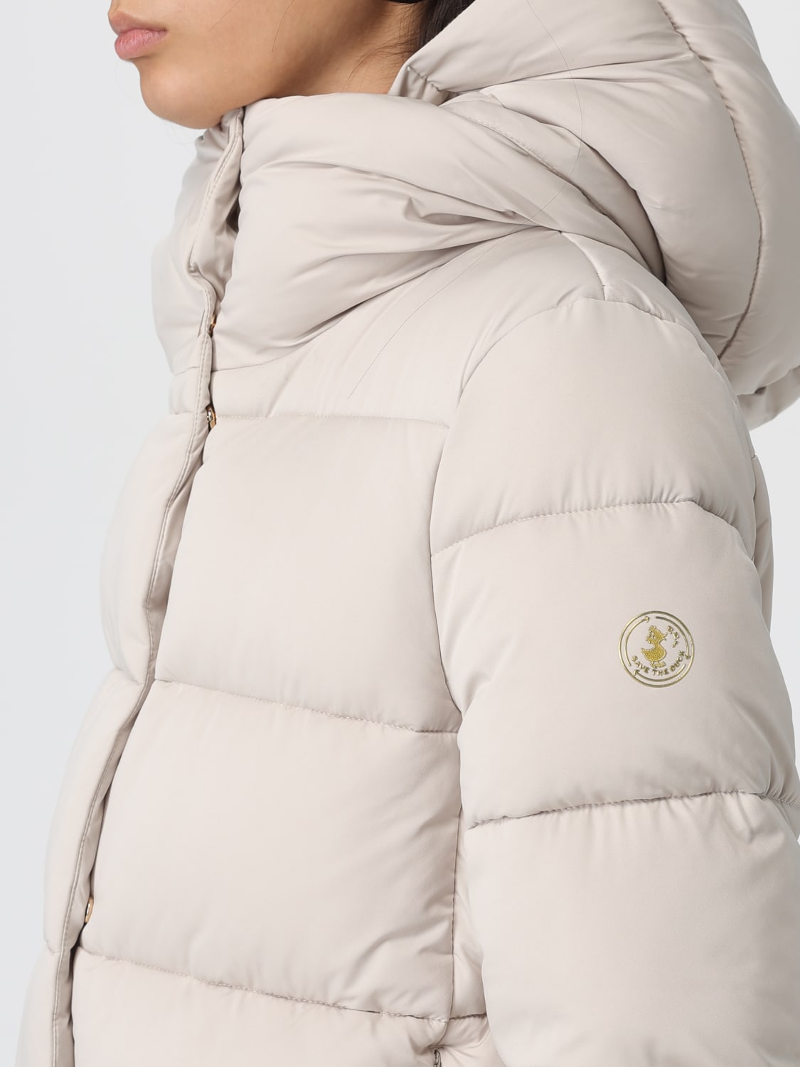 SAVE THE DUCK JACKET: Jacket woman Save The Duck, Beige - Img 4
