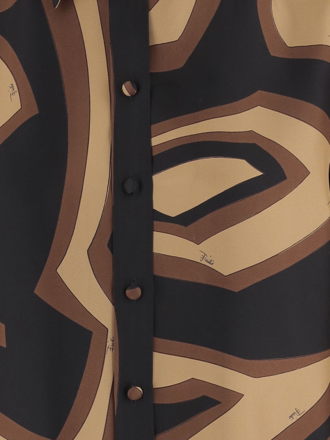 PUCCI HEMDBLUSE: Hemdbluse damen Pucci, Schwarz - Img 3