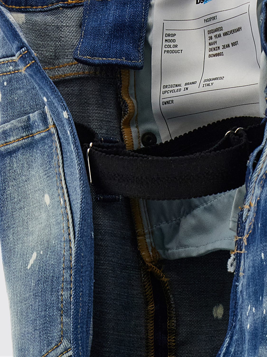 DSQUARED2 ブーツ: フラットショートブーツ レディース Dsquared2, ブルー - Img 4