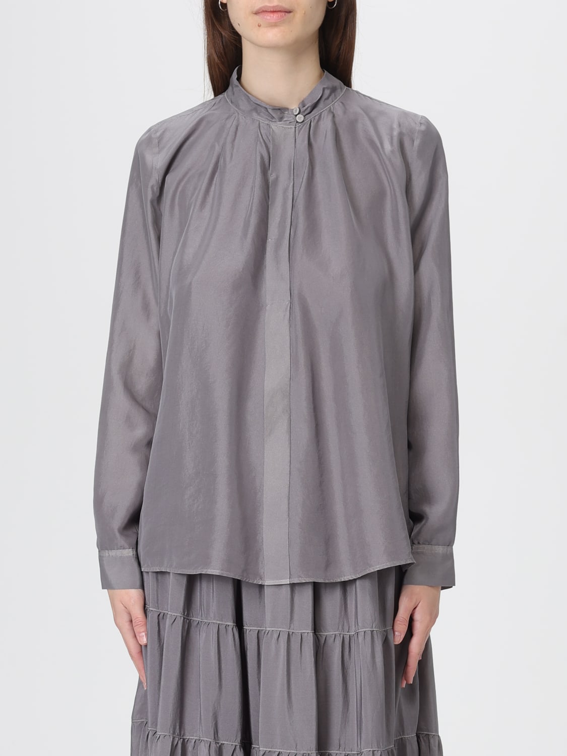 FORTE FORTE CHEMISE: Chemise femme Forte Forte, Gris - Img 1