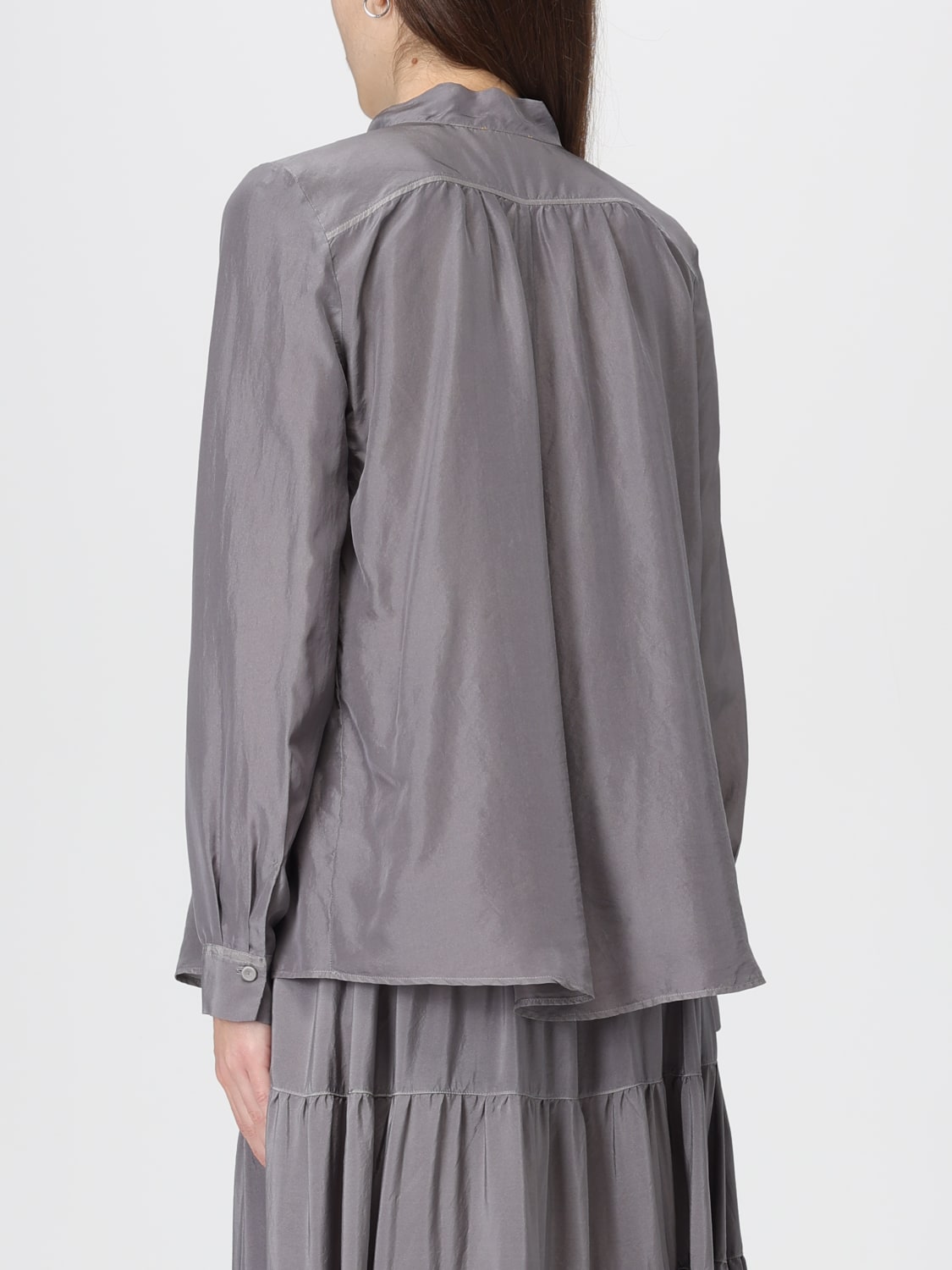 FORTE FORTE CHEMISE: Chemise femme Forte Forte, Gris - Img 2