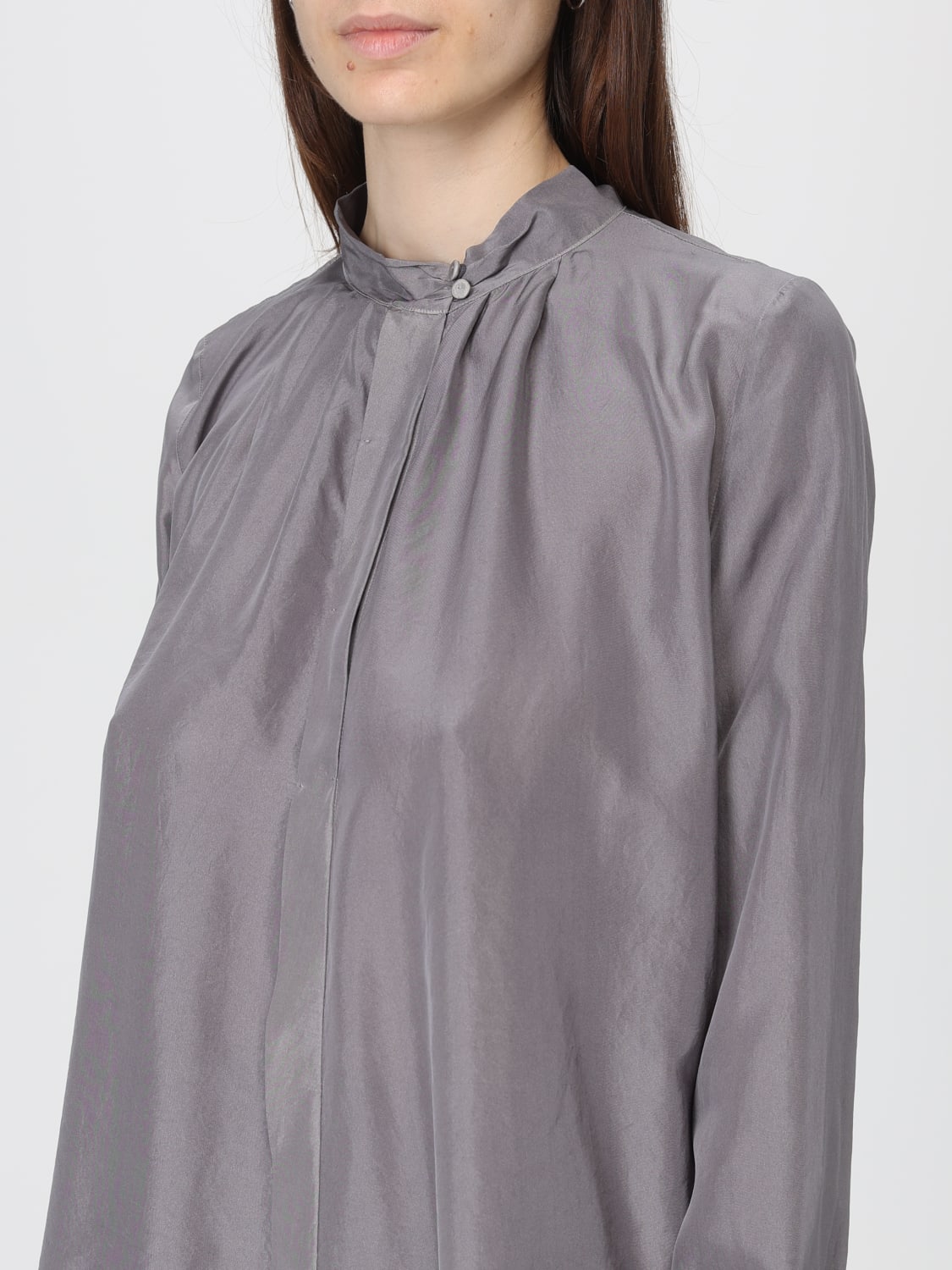 FORTE FORTE CHEMISE: Chemise femme Forte Forte, Gris - Img 3