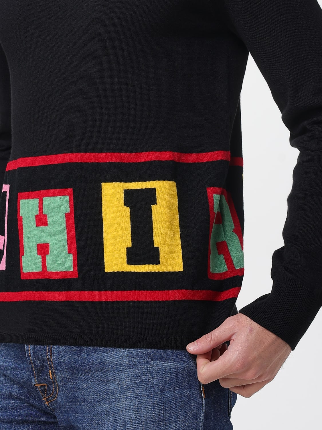 COMME DES GARÇONS SHIRT SWEATER: Sweater men Comme Des Garçons Shirt, Black - Img 3