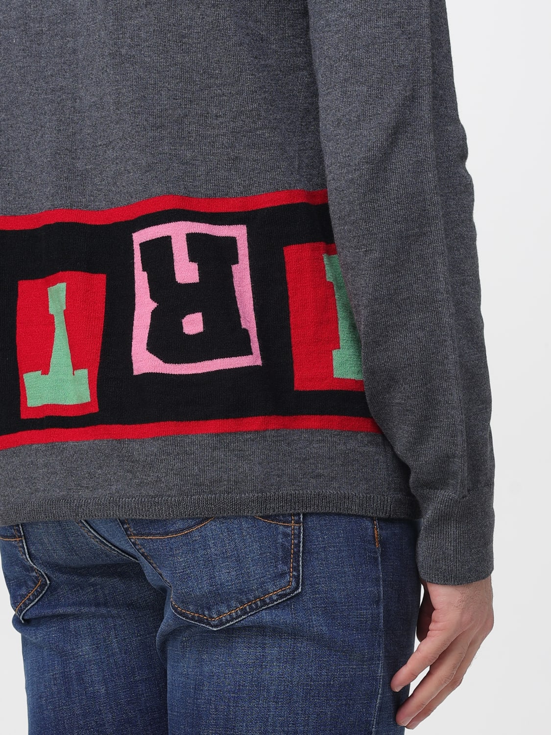 COMME DES GARÇONS SHIRT SWEATER: Sweater men Comme Des Garçons Shirt, Grey - Img 3