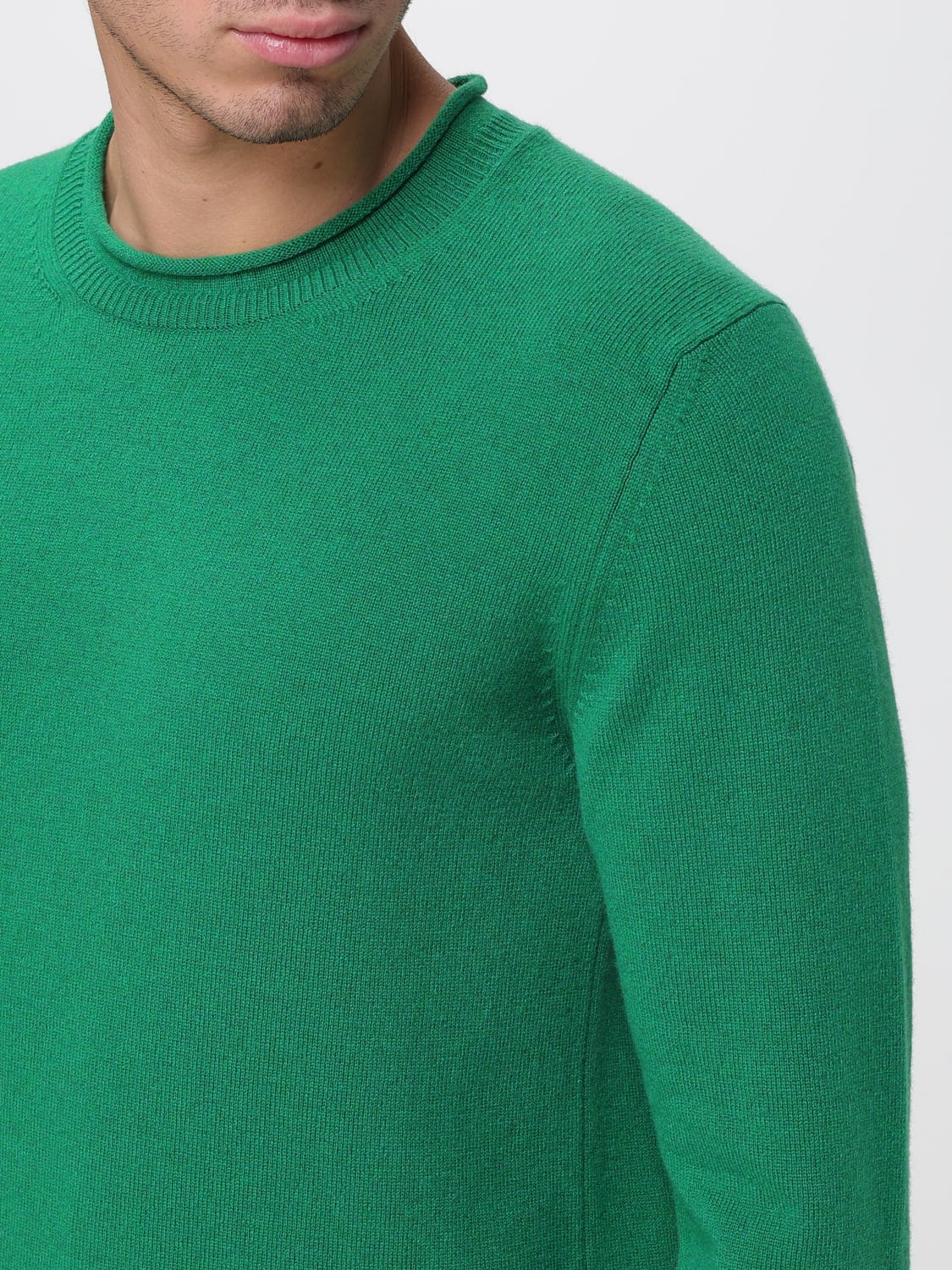 COMME DES GARÇONS SHIRT SWEATER: Sweater men Comme Des Garçons Shirt, Green - Img 3