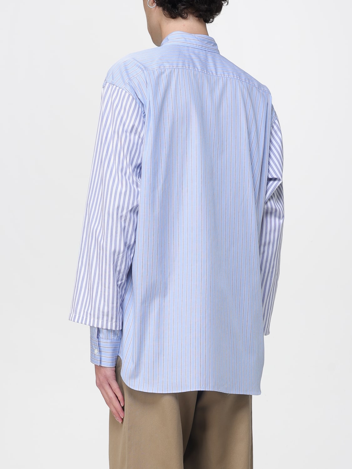 COMME DES GARÇONS SHIRT 셔츠: 셔츠 남성 Comme Des Garçons Shirt, 노드 블루 - Img 2