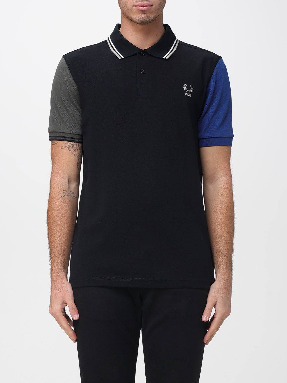 COMME DES GARÇONS SHIRT POLO SHIRT: T-shirt men Comme Des Garçons Shirt, Black - Img 1