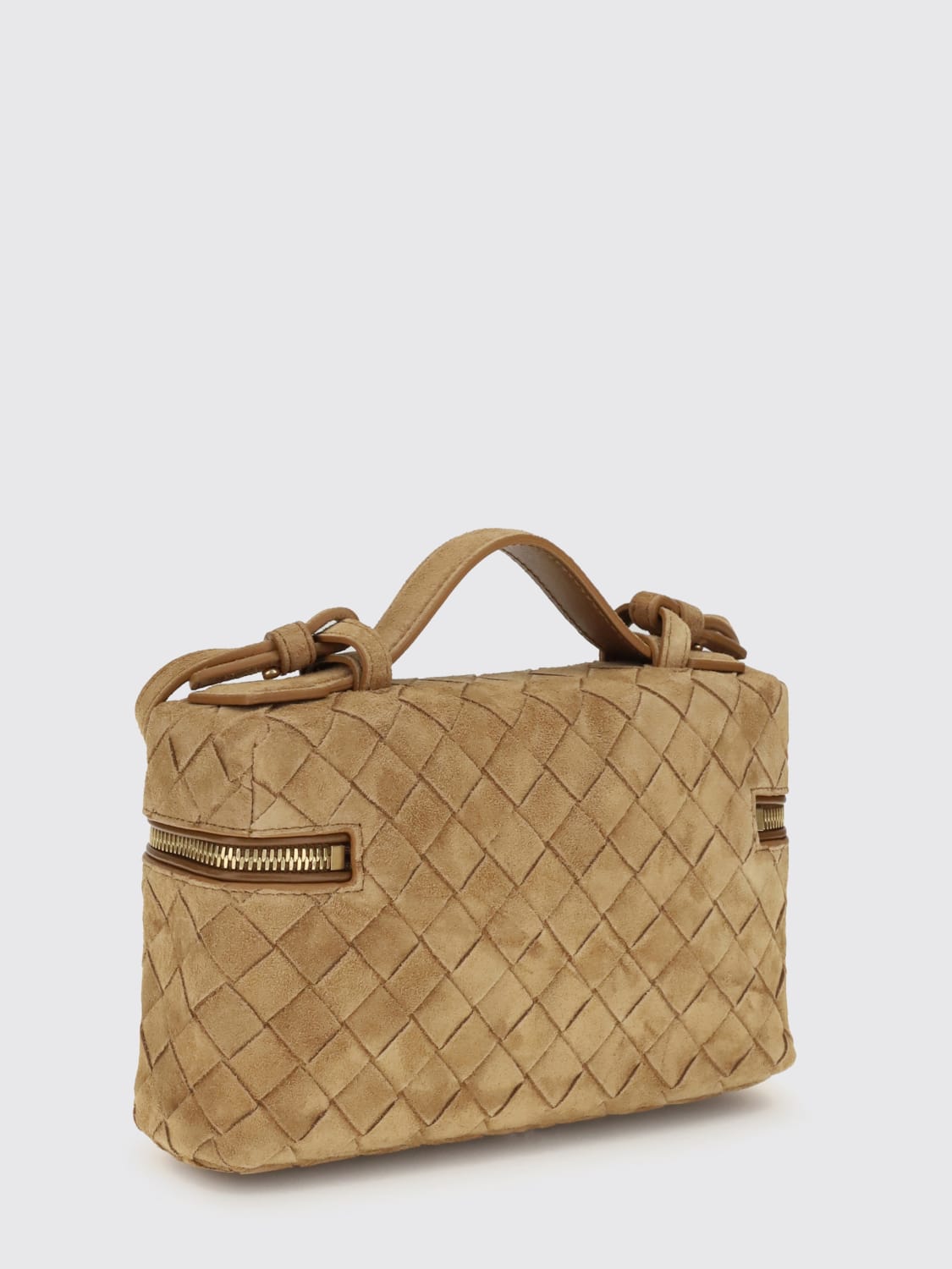 BOTTEGA VENETA MINI BOLSO: Bolso de mano mujer Bottega Veneta, Oro - Img 2