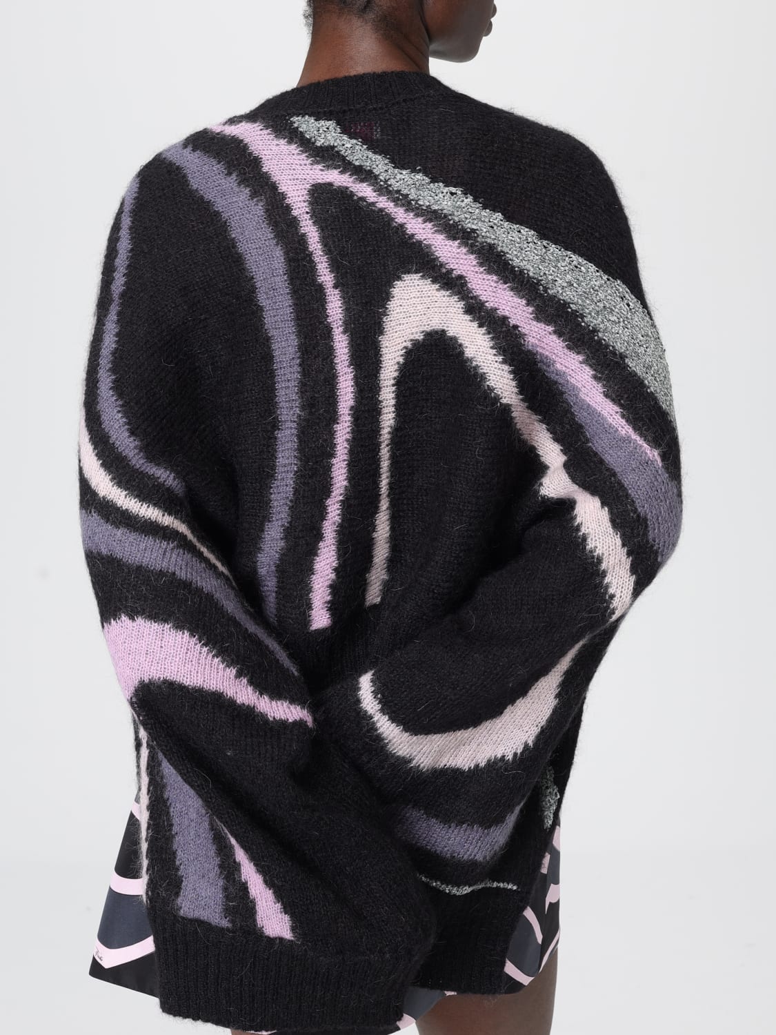 PUCCI PULLOVER: Pullover damen Pucci, Schwarz - Img 5