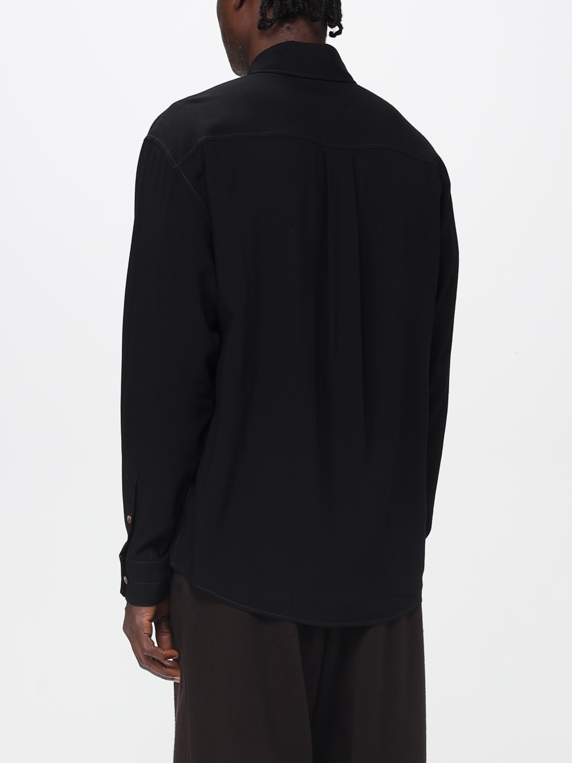 LEMAIRE SHIRT: Shirt men Lemaire, Black - Img 3