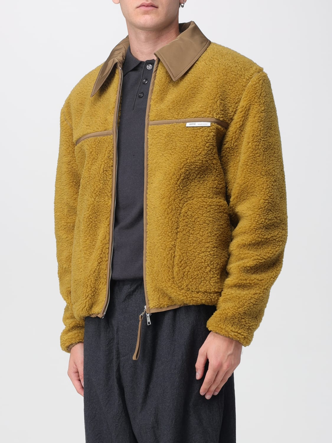 AMI PARIS JACKET: Jacket men Ami Paris, Green - Img 3