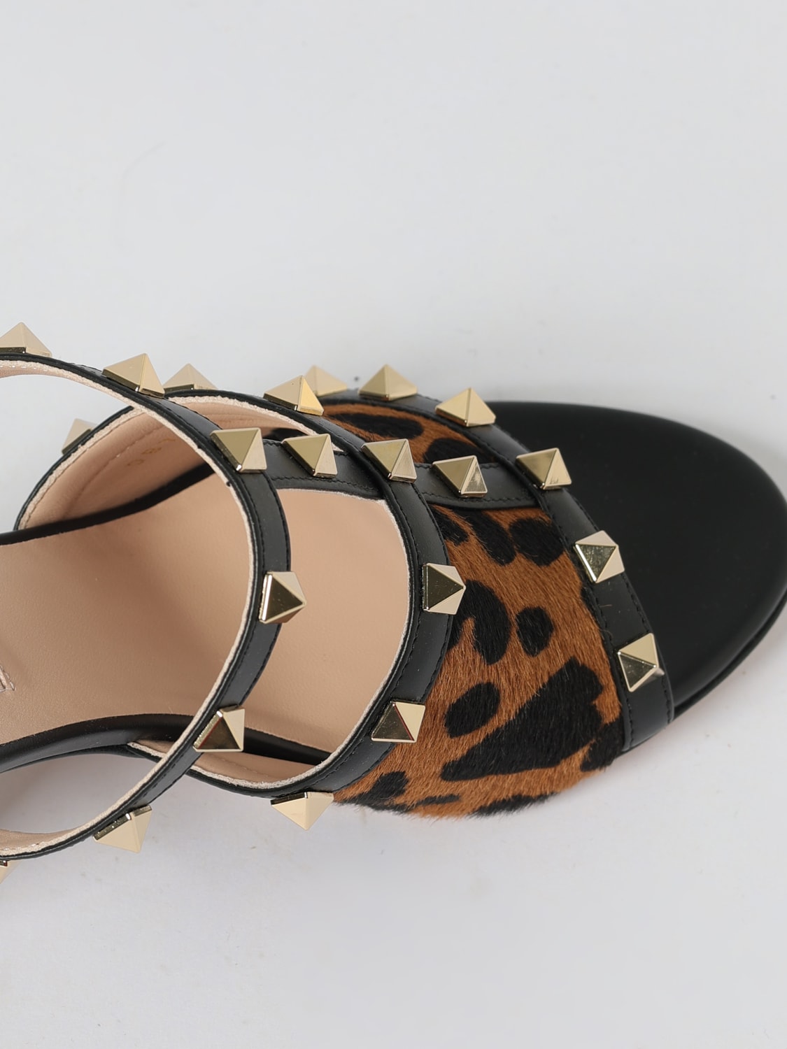 VALENTINO GARAVANI HEELED SANDAL: Pump woman Valentino Garavani, Black - Img 4