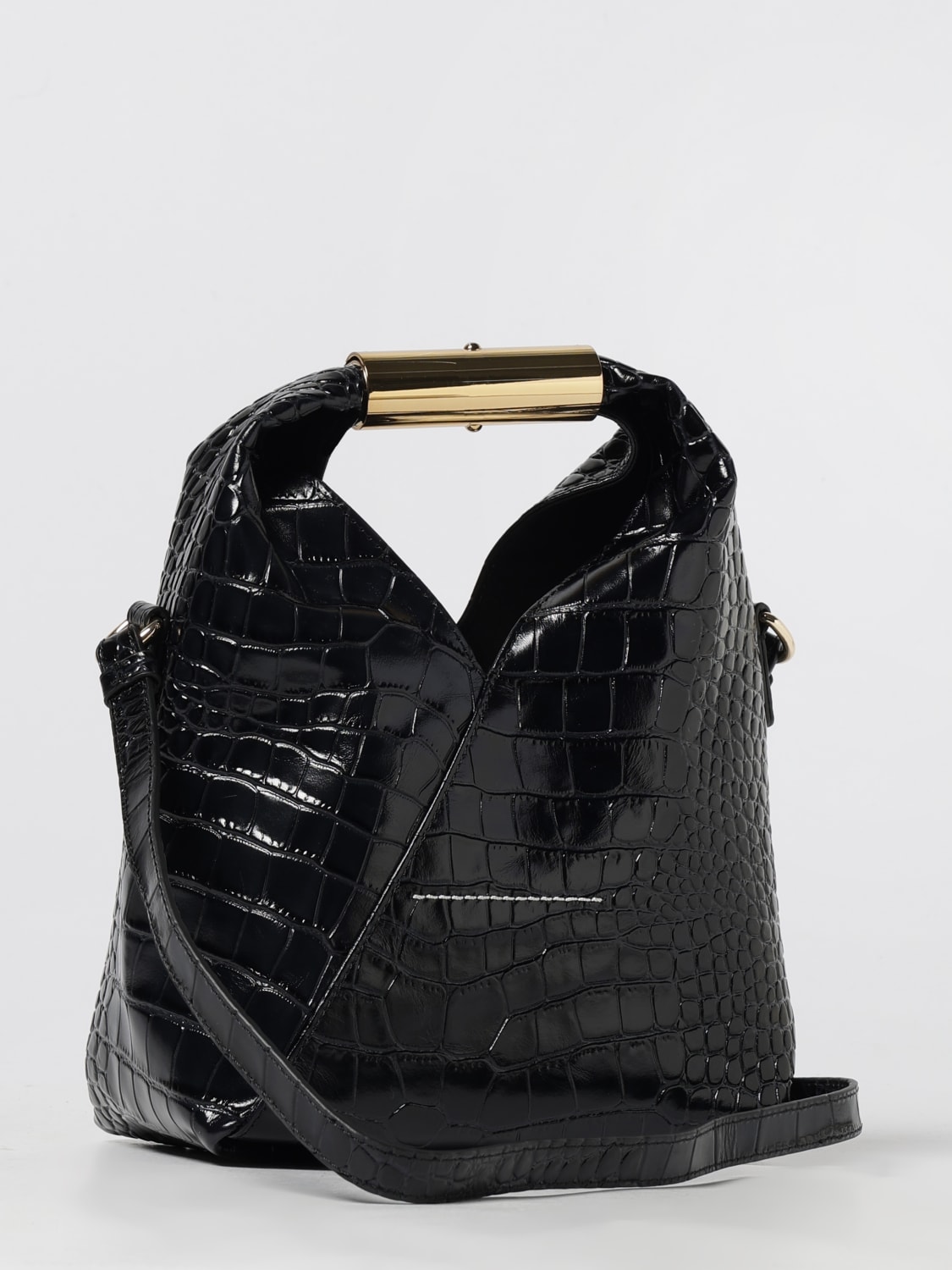 MM6 MAISON MARGIELA MINI BAG: Crossbody bag woman Mm6 Maison Margiela, Black - Img 3