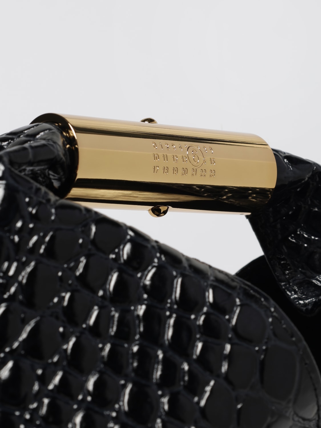 MM6 MAISON MARGIELA MINI BAG: Crossbody bag woman Mm6 Maison Margiela, Black - Img 4