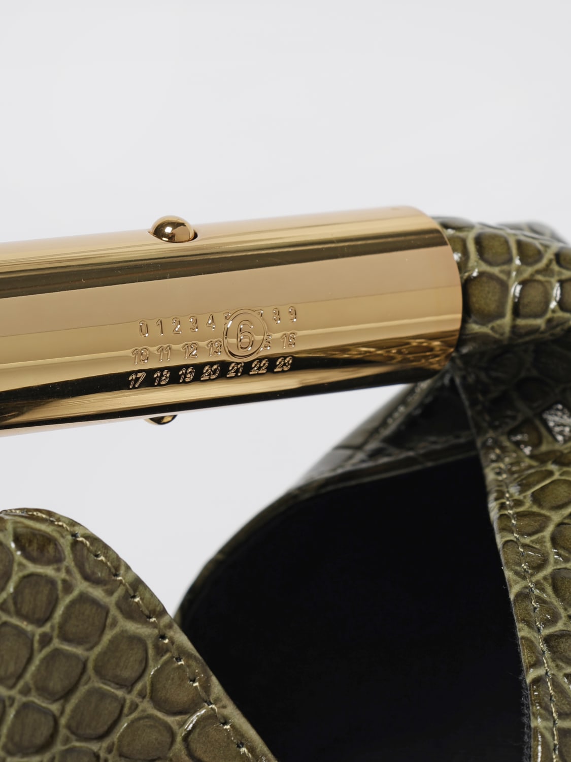 MM6 MAISON MARGIELA MINI BAG: Crossbody bag woman Mm6 Maison Margiela, Green - Img 4