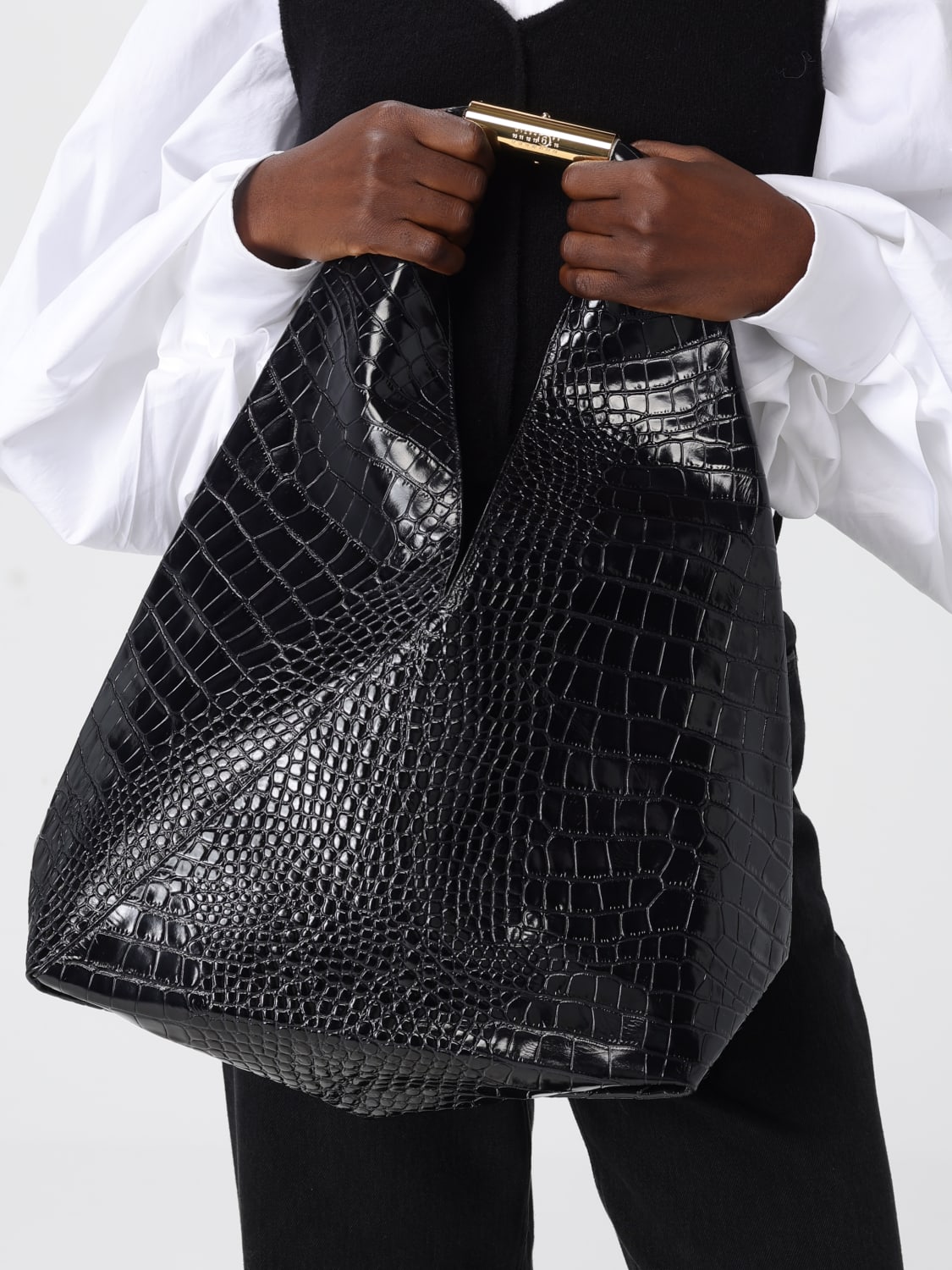 MM6 MAISON MARGIELA SHOULDER BAG: Handbag woman Mm6 Maison Margiela, Black - Img 2