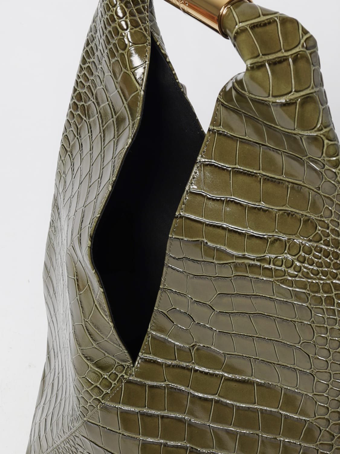 MM6 MAISON MARGIELA SHOULDER BAG: Handbag woman Mm6 Maison Margiela, Green - Img 5