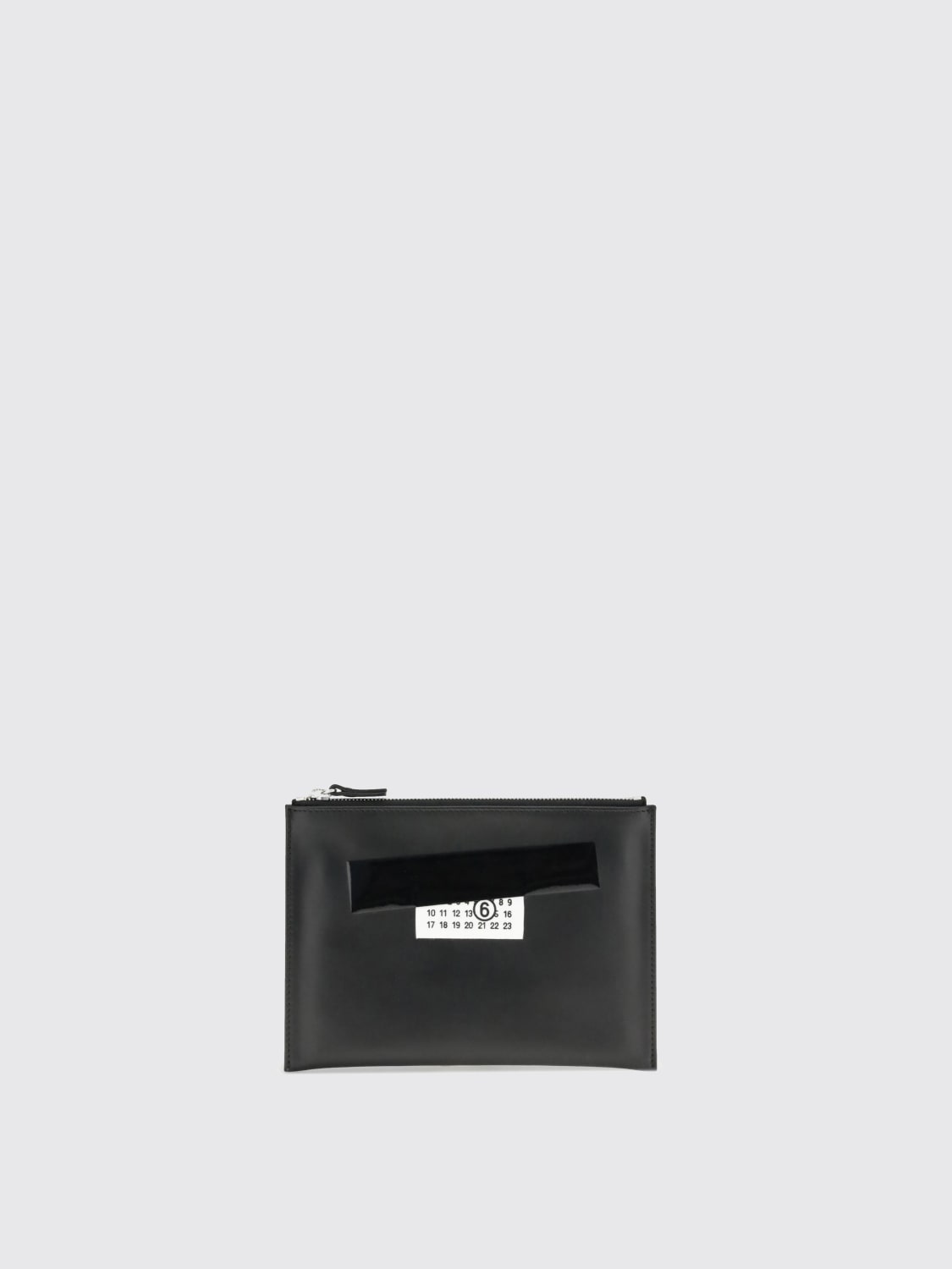 MM6 MAISON MARGIELA WALLET: Clutch woman Mm6 Maison Margiela, Black - Img 1