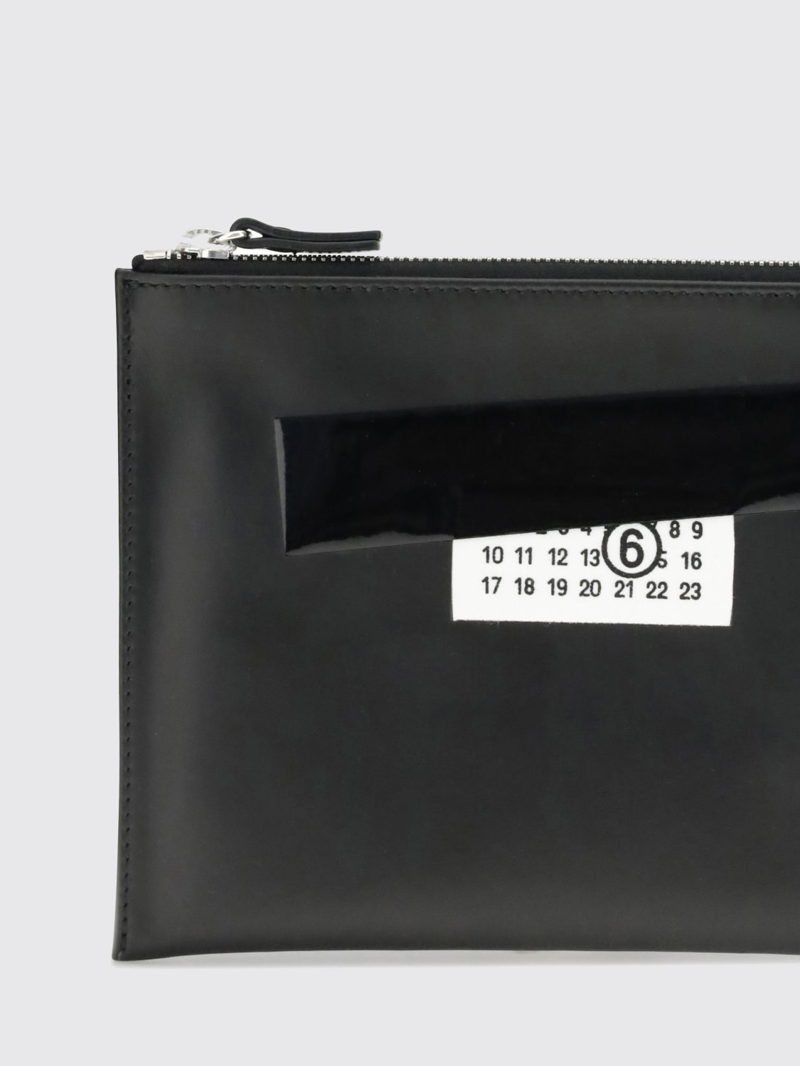 MM6 MAISON MARGIELA WALLET: Clutch woman Mm6 Maison Margiela, Black - Img 3