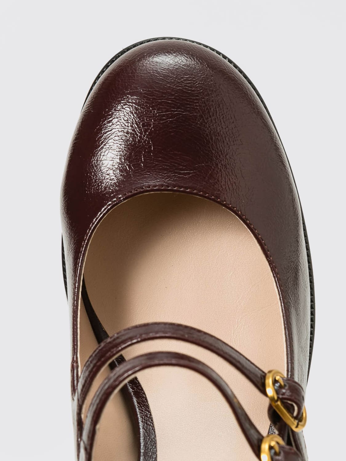 TWINSET PUMP: Pump woman Twinset, Burgundy - Img 3