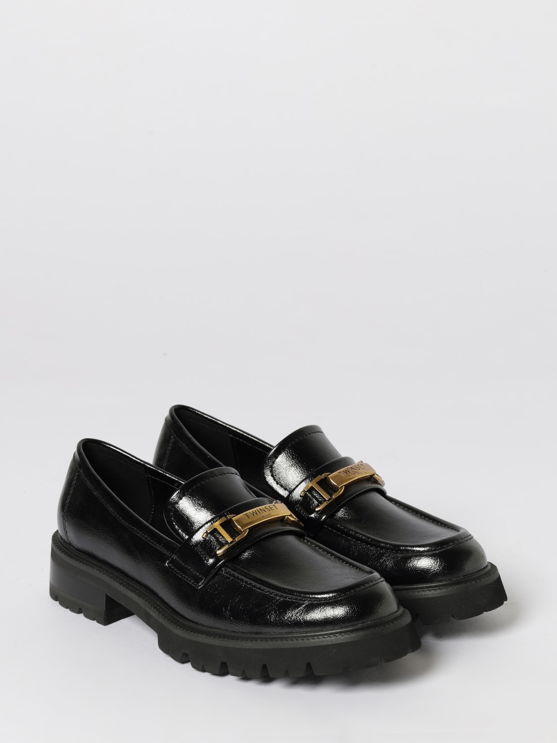 TWINSET MOKASSINS: Schuhe damen Twinset, Schwarz - Img 2