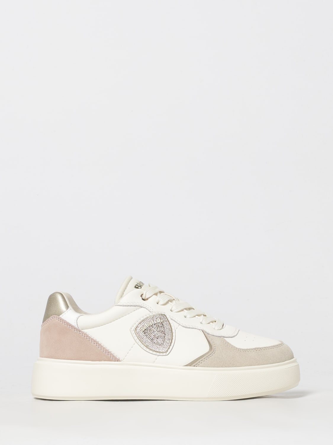 BLAUER SNEAKERS: Sneakers woman Blauer, Yellow Cream - Img 1