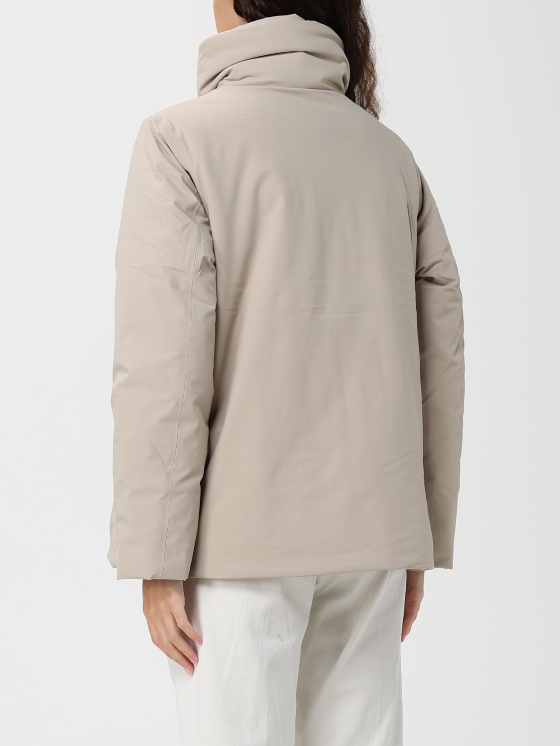 K-WAY JACKET: Coat woman K-way, Beige - Img 2