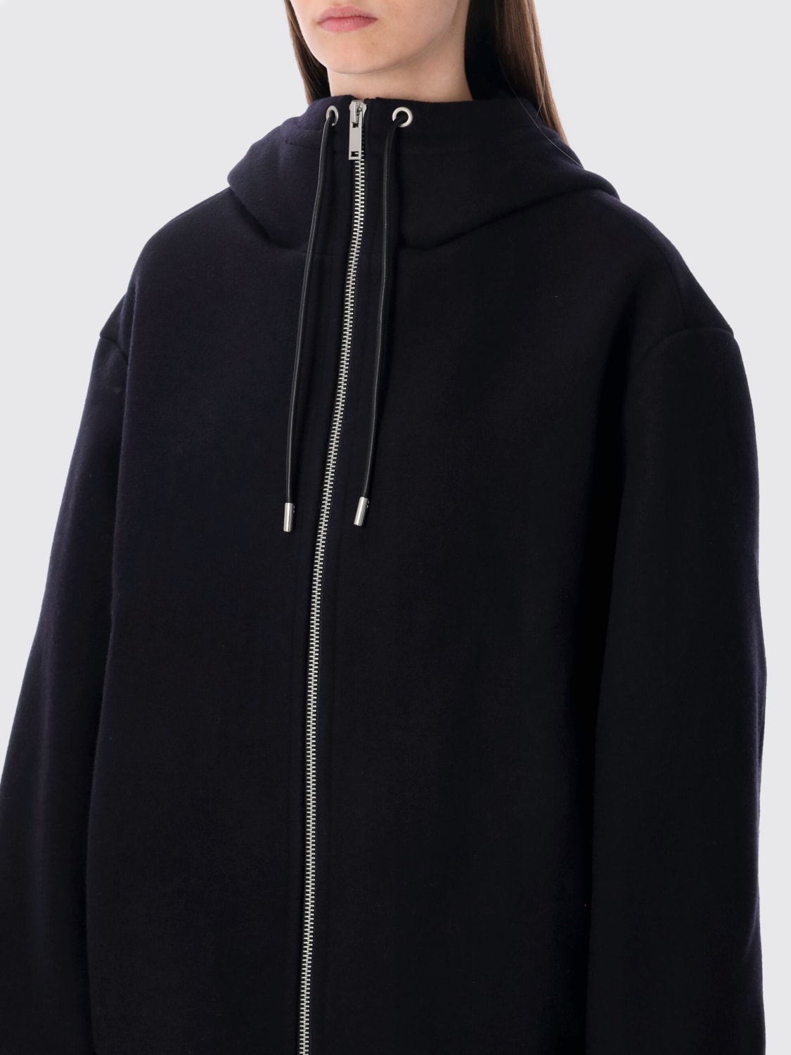 STUDIO NICHOLSON MANTEAU: Manteau femme Studio Nicholson, Bleu - Img 3