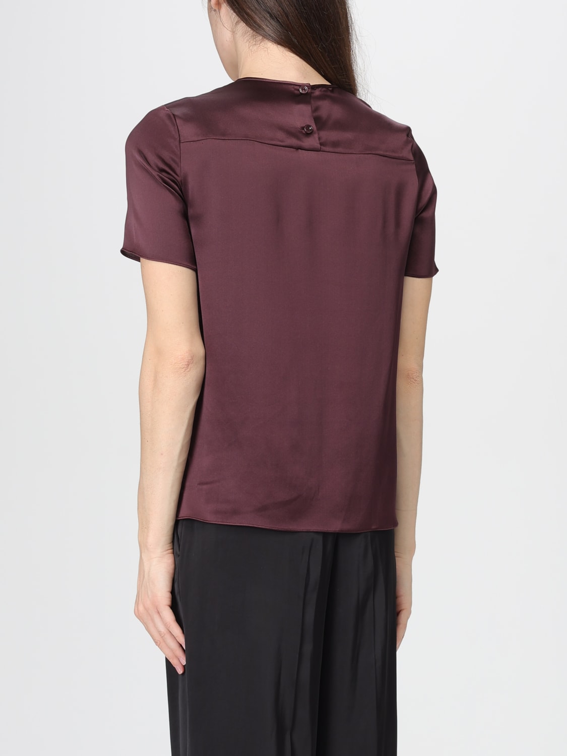 ELEVENTY TOP: Chemise femme Eleventy, Rouge Pourpre - Img 2