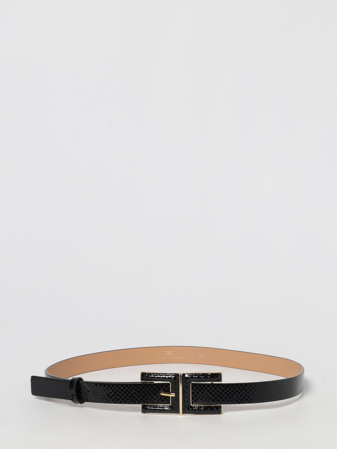 ELISABETTA FRANCHI BELT: Belt woman Elisabetta Franchi, Black - Img 1