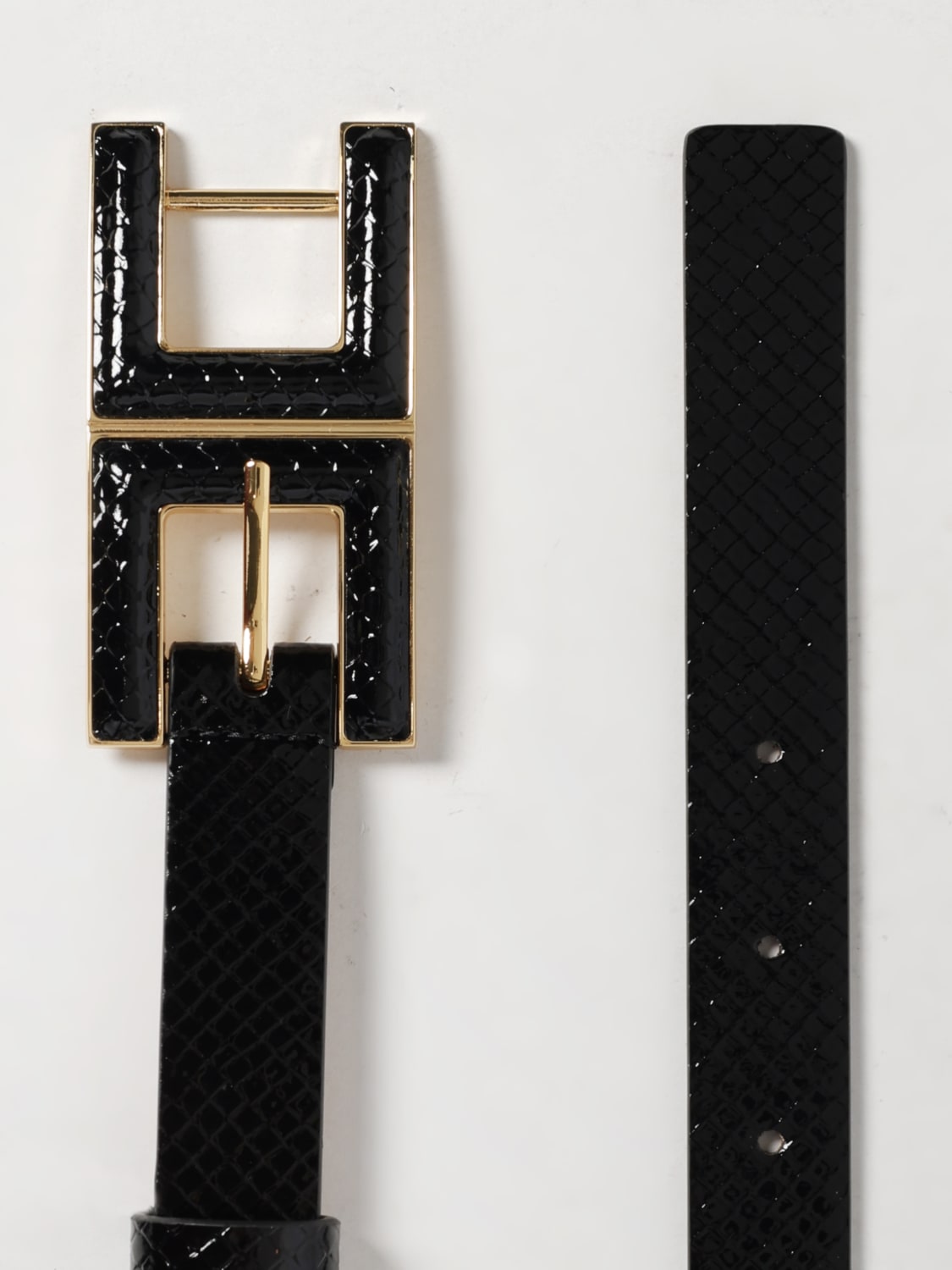 ELISABETTA FRANCHI BELT: Belt woman Elisabetta Franchi, Black - Img 3