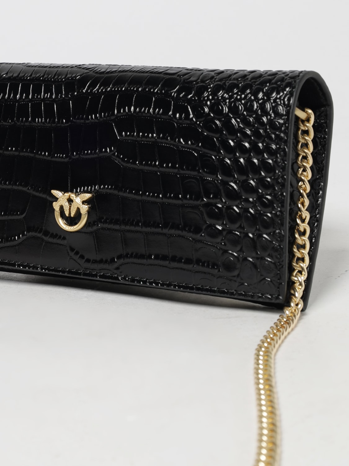 PINKO WALLET: Wallet woman Pinko, Black - Img 3