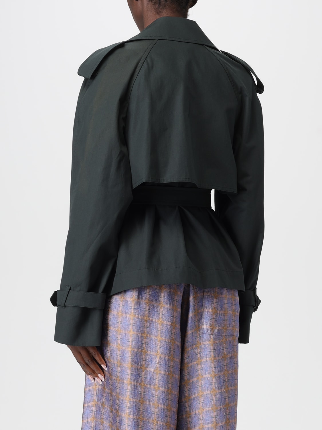 DRIES VAN NOTEN JACKET: Jacket woman Dries Van Noten, Green - Img 3