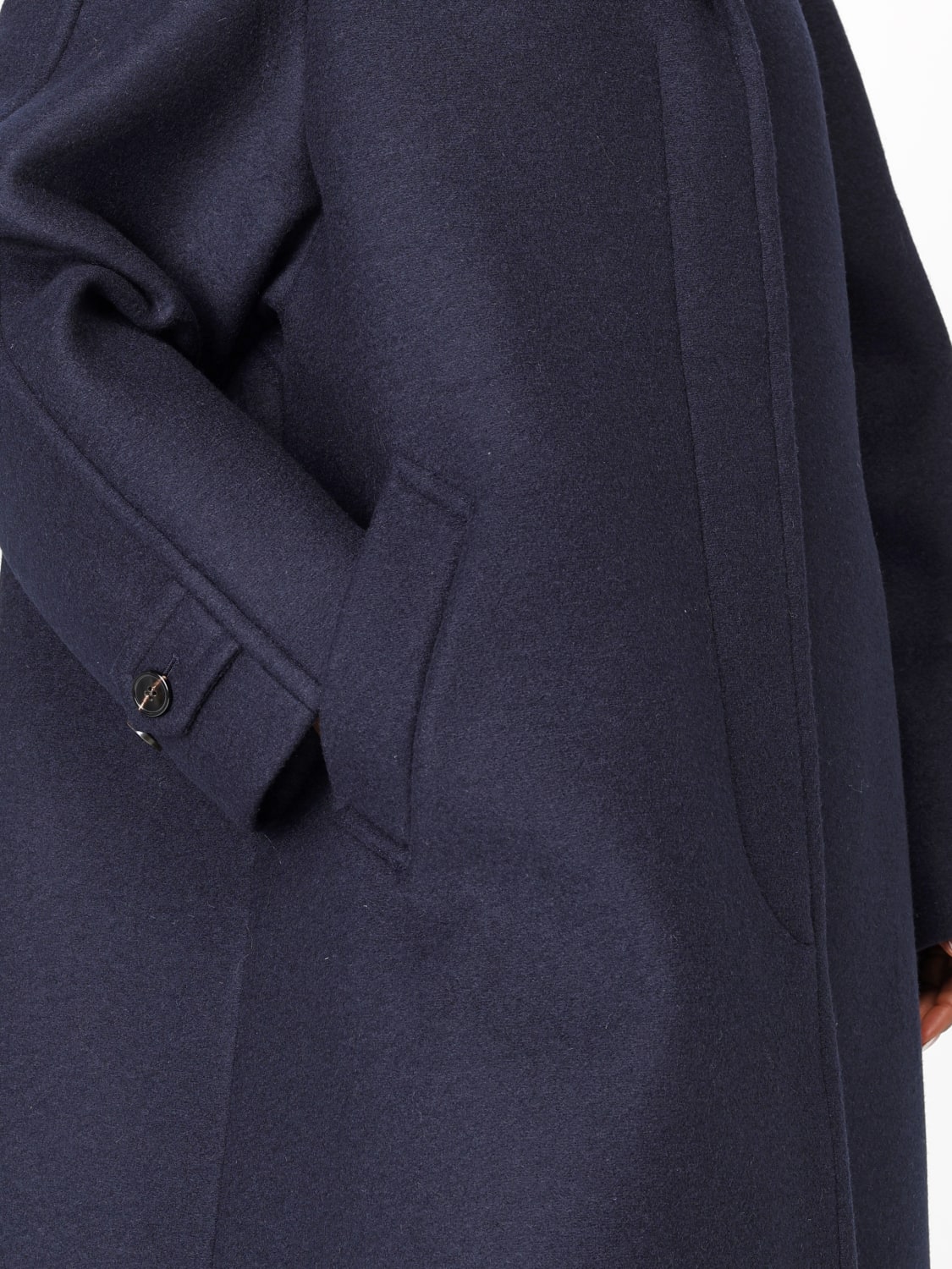 DRIES VAN NOTEN ABRIGO: Abrigo mujer Dries Van Noten, Azul Marino - Img 5